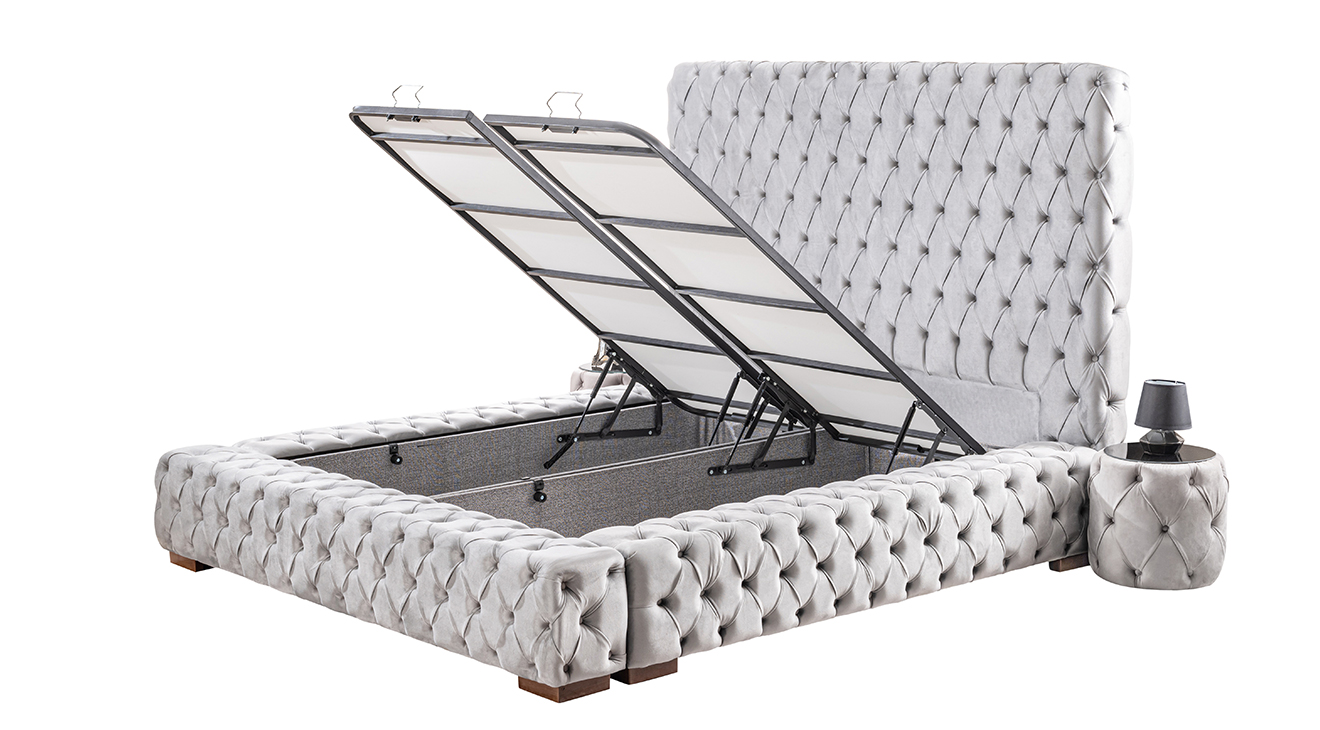 Chester Çift Kişilik Baza - Başlık Yatak Odası