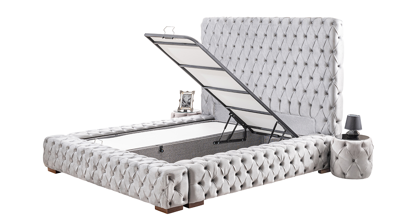 Chester Çift Kişilik Baza - Başlık Yatak Odası