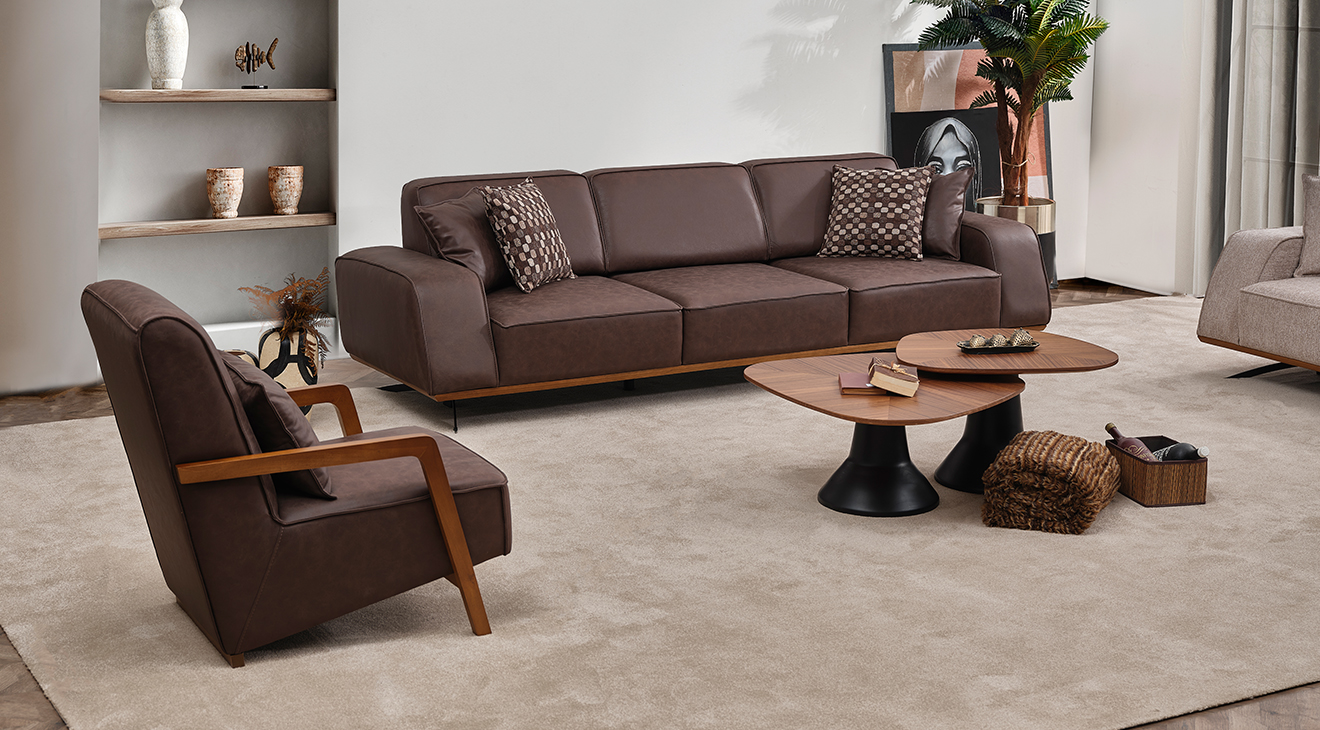 Lotus Yataklı Modern Koltuk Takımı Modern Koltuk Takımı