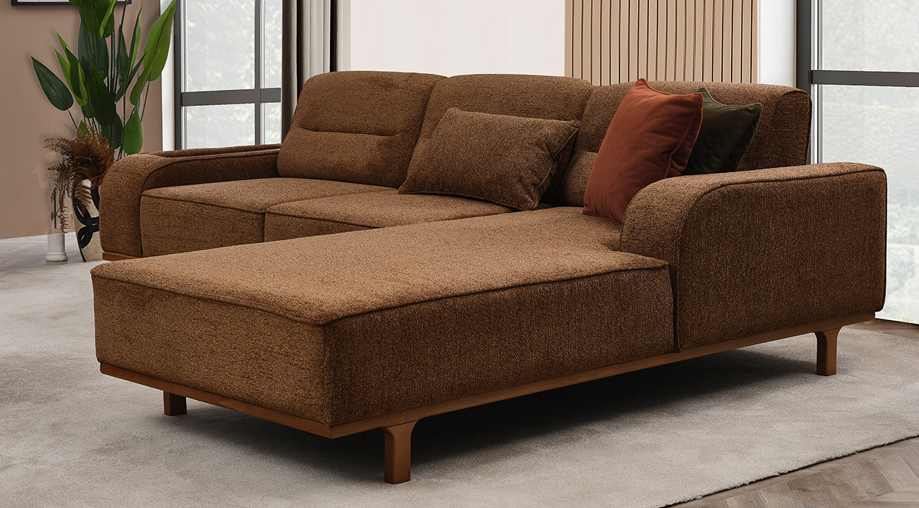 Neron Kanepeli Köşe Koltuk Takımı Köşe Koltuk