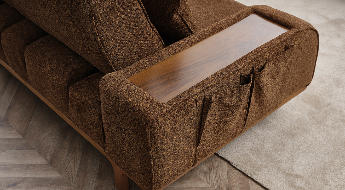 Neron Kanepeli Köşe Koltuk Takımı Köşe Koltuk