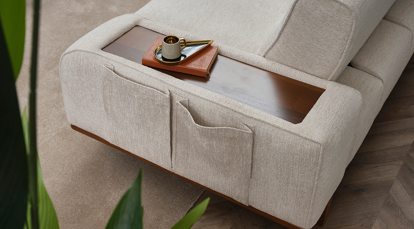 Neron Kanepeli Köşe Koltuk Takımı Köşe Koltuk