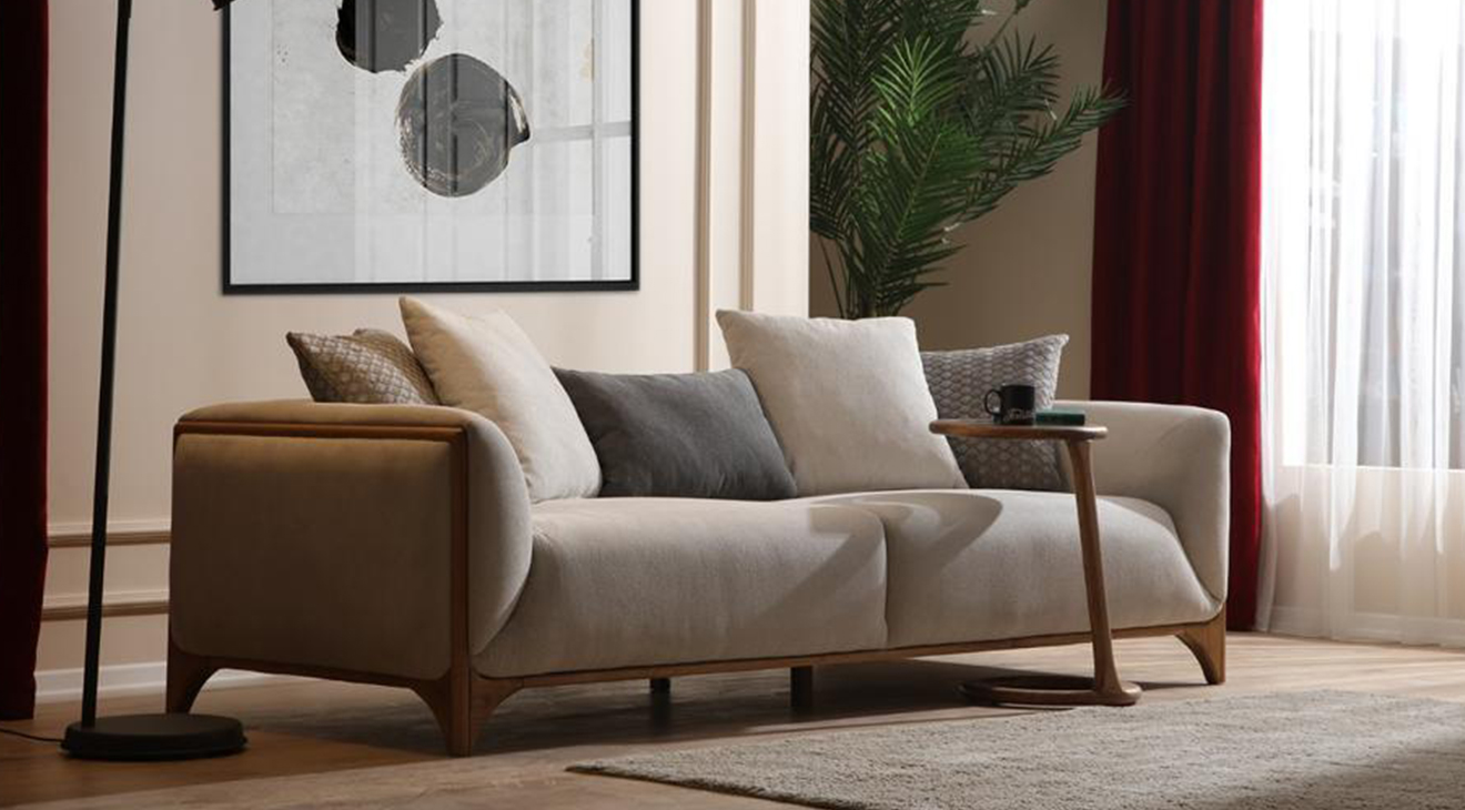 Boss Ahşap Ayaklı Koltuk Takımı Koltuk Takımı