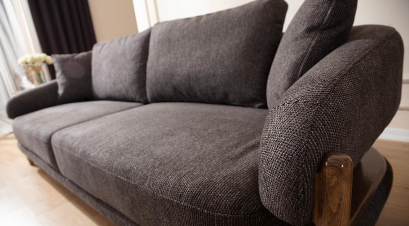 Acara Ahşap Ayaklı Modern Koltuk Takımı