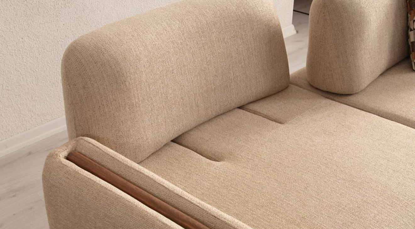 Boston Yataklı Ahşap Ayaklı Koltuk Takımı Yataklı Koltuk Takımları