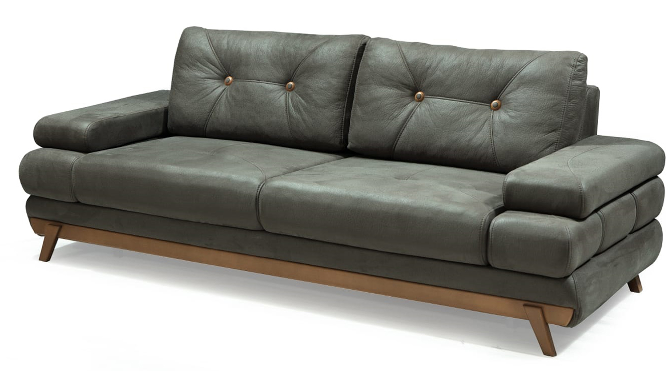 Optimus Yataklı Sandıklı Ahşap Ayaklı Koltuk Takımı Yataklı Koltuk Takımları