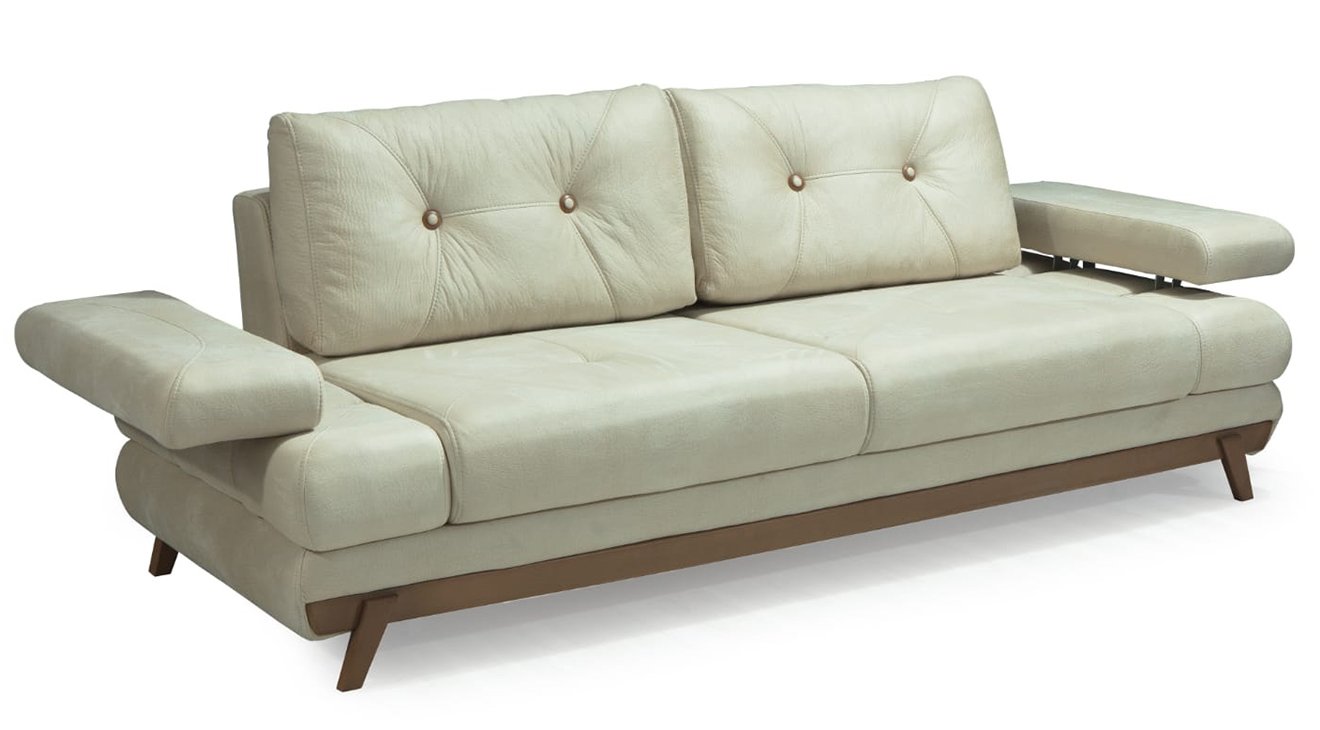 Optimus Yataklı Sandıklı Ahşap Ayaklı Koltuk Takımı Yataklı Koltuk Takımları