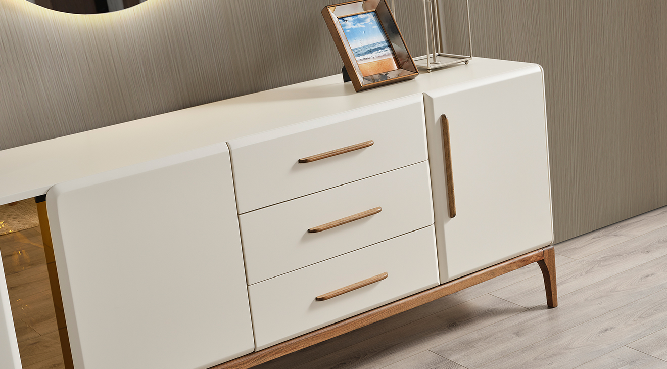 Prada Aytaşı Modern Yemek Odası Takımı Yemek Odası