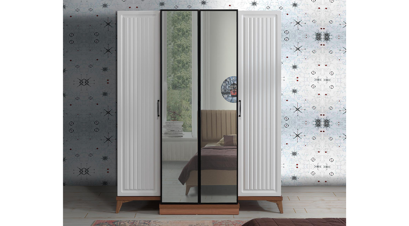 İpek 4 Kapaklı Genç Odası Takımı Genç Odası