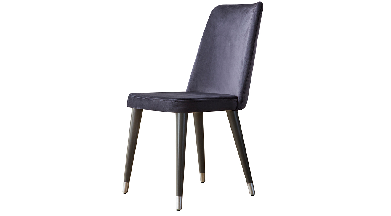 Tesla Antrasit Ahşap Ayaklı Yemek Odası Takımı Yemek Odası