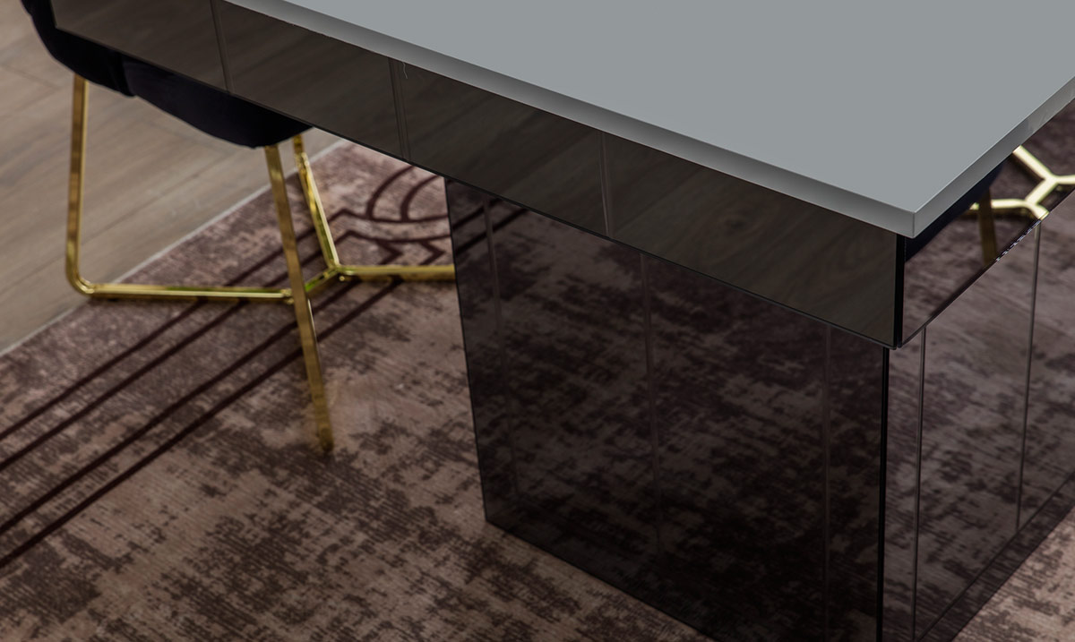 Lexus Gold Metal Ayaklı Yemek Odası Takımı Yemek Odası