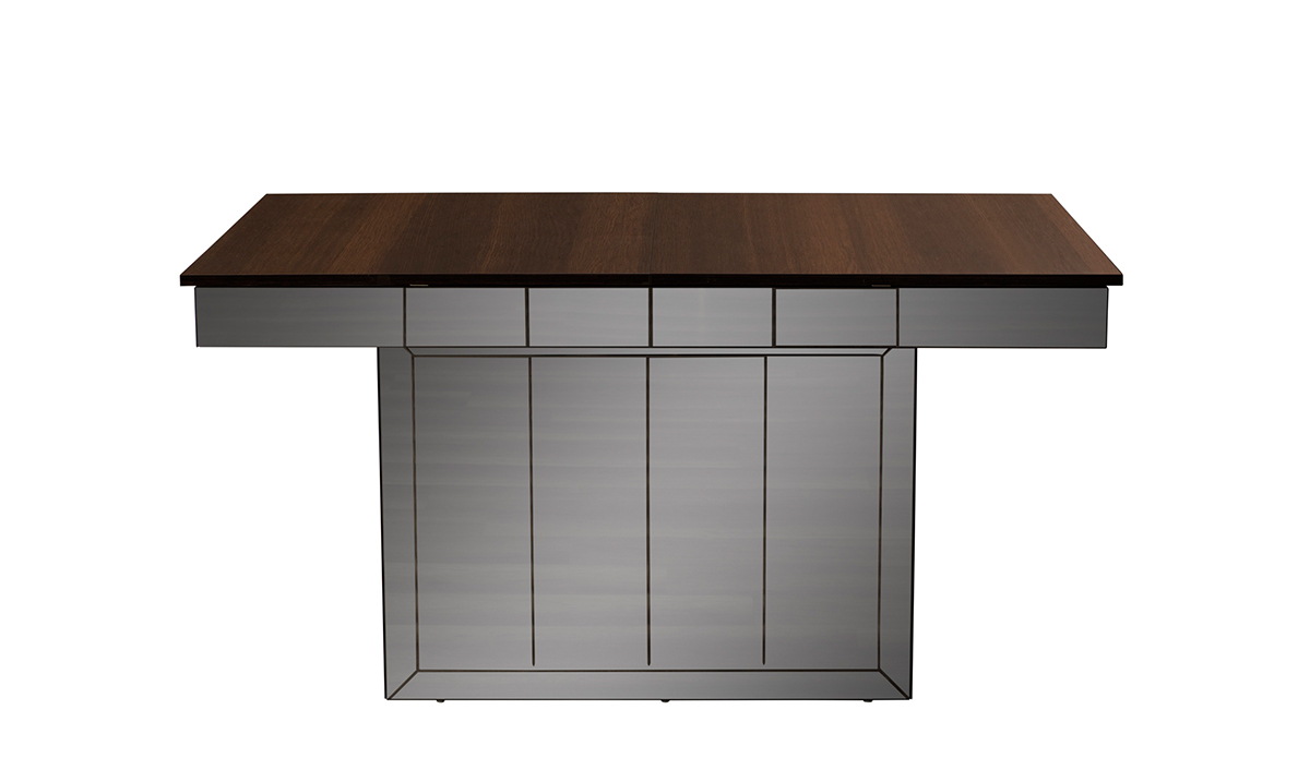 Lexus Ceviz Metal Ayaklı Yemek Odası Takımı Yemek Odası