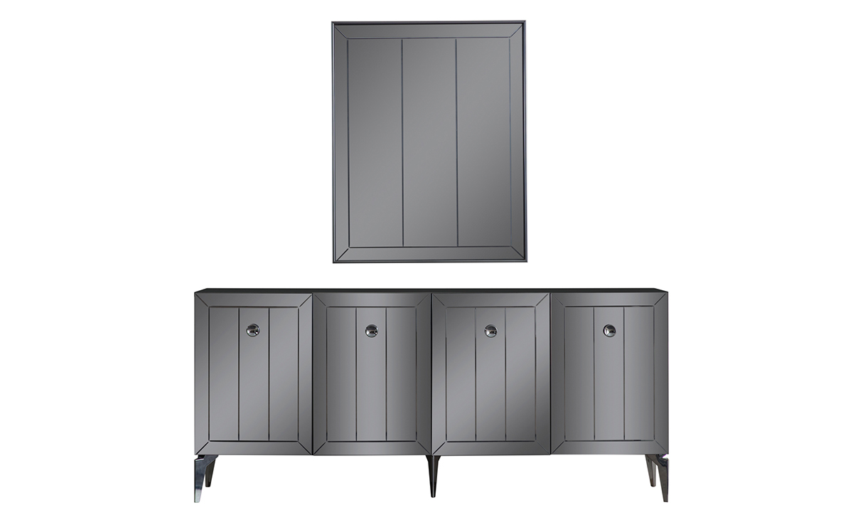 Lexus Gri Yemek Odası Takımı Yemek Odası