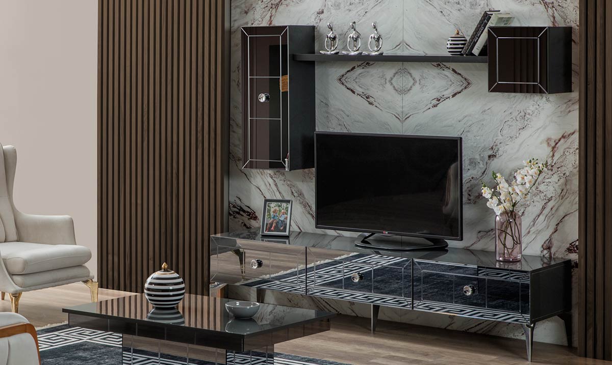 Lexus Gri TV Ünitesi TV Ünitesi