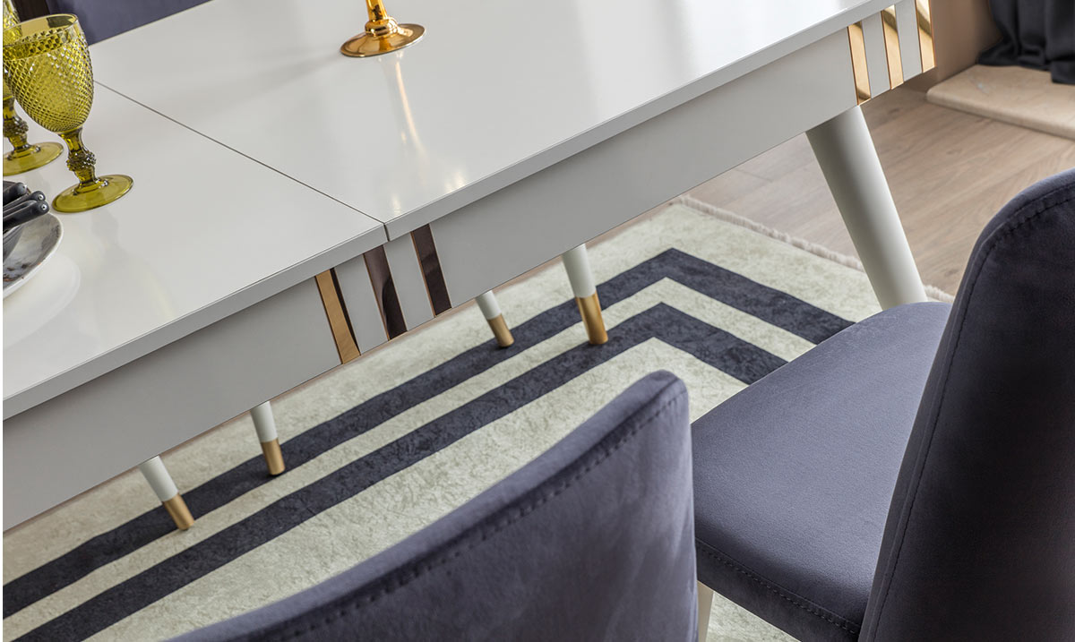 Lotus Aytaşı Yemek Odası Takımı Yemek Odası