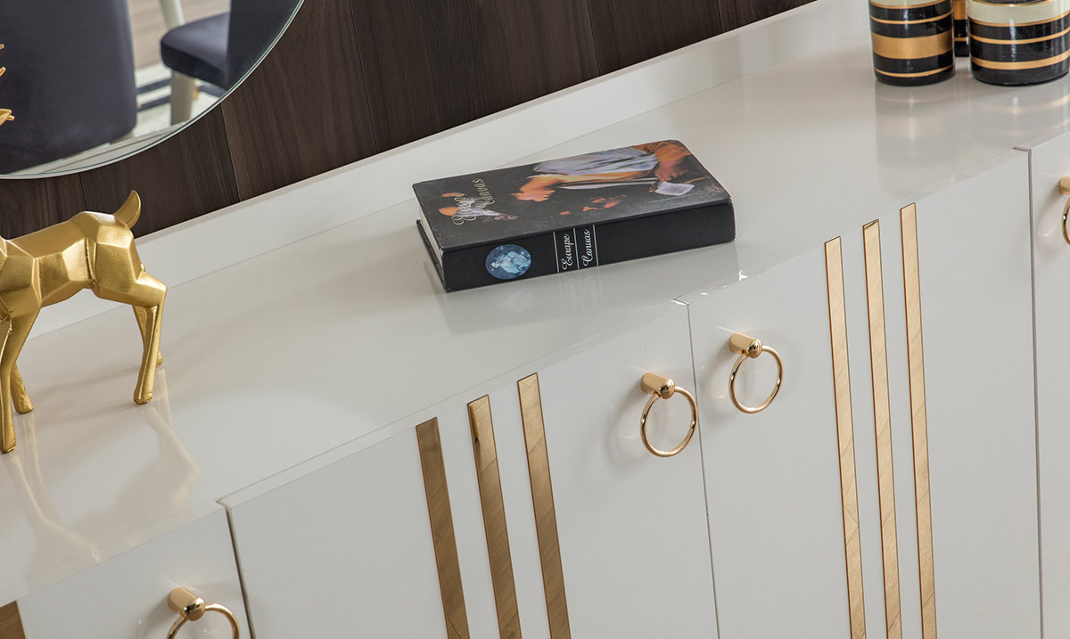 Lotus Aytaşı Yemek Odası Takımı Yemek Odası