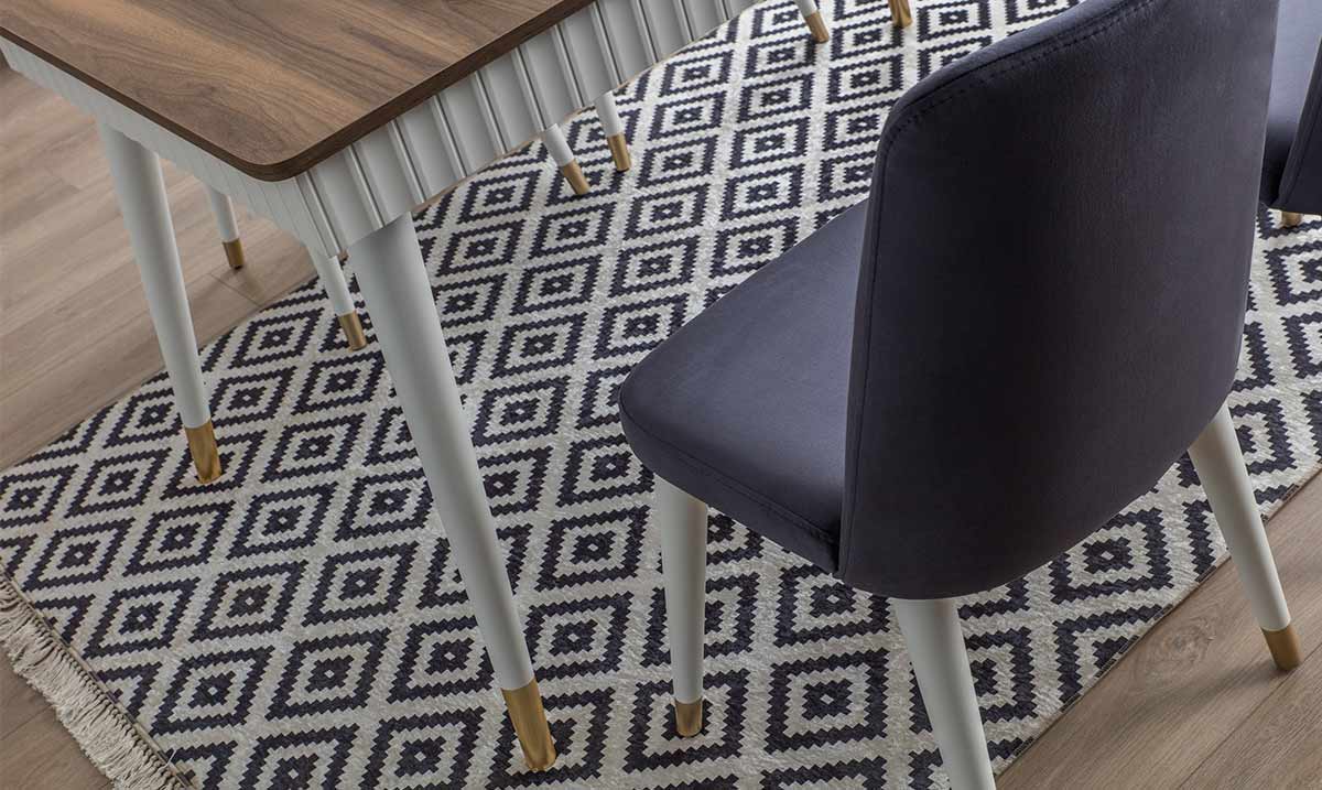 Almanya Ceviz Aytaşı Yemek Odası Takımı Yemek Odası