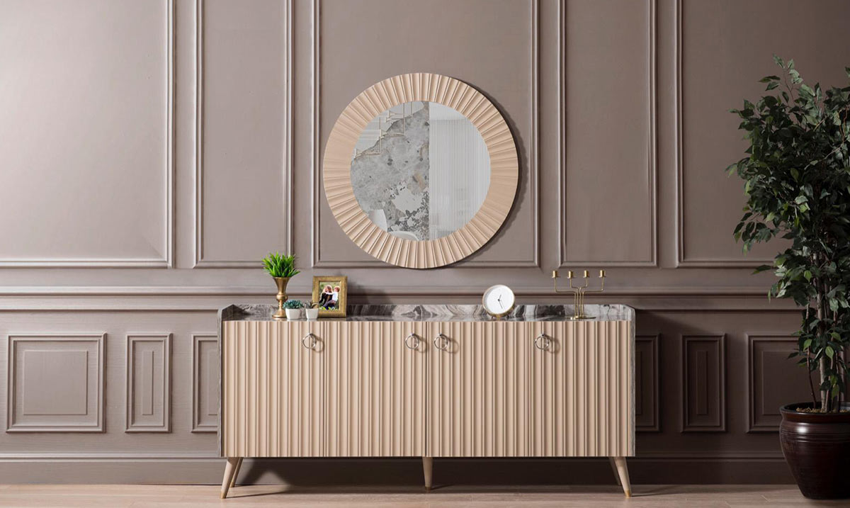 Almanya Gri Capicino Yemek Odası Takımı Yemek Odası