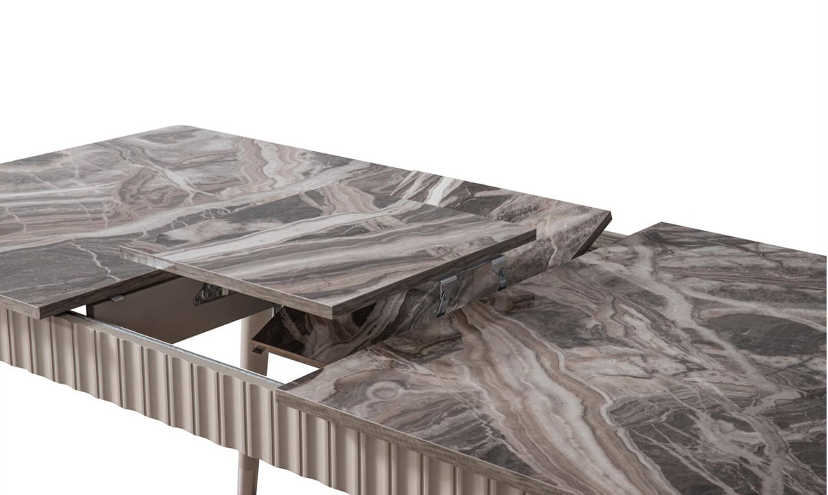 Almanya Gri Yemek Odası Takımı Yemek Odası