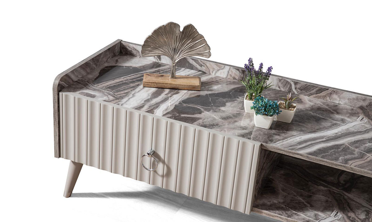 Almanya Gri Tv Ünitesi TV Ünitesi