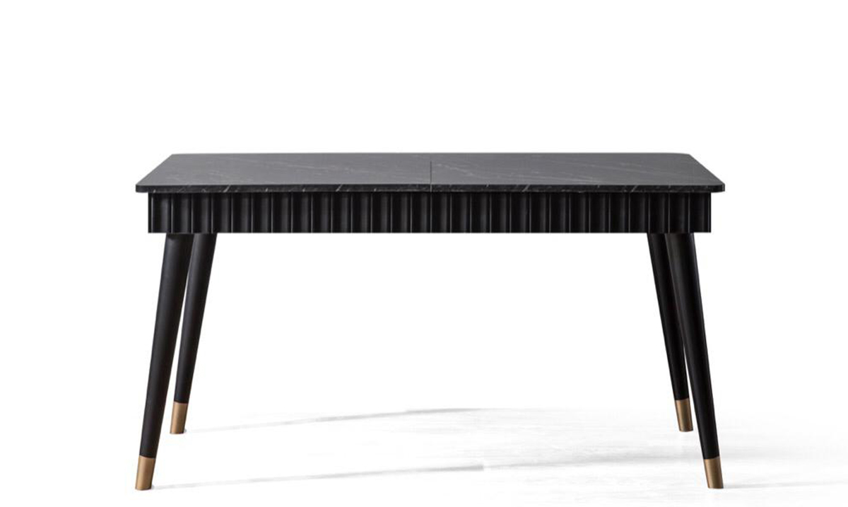 Almanya Siyah Yemek Odası Takımı Yemek Odası