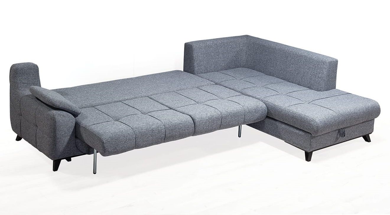 Damla Yataklı Sandıklı Köşe Koltuk Takımı Yataklı ve Sandıklı Koltuk Takımları