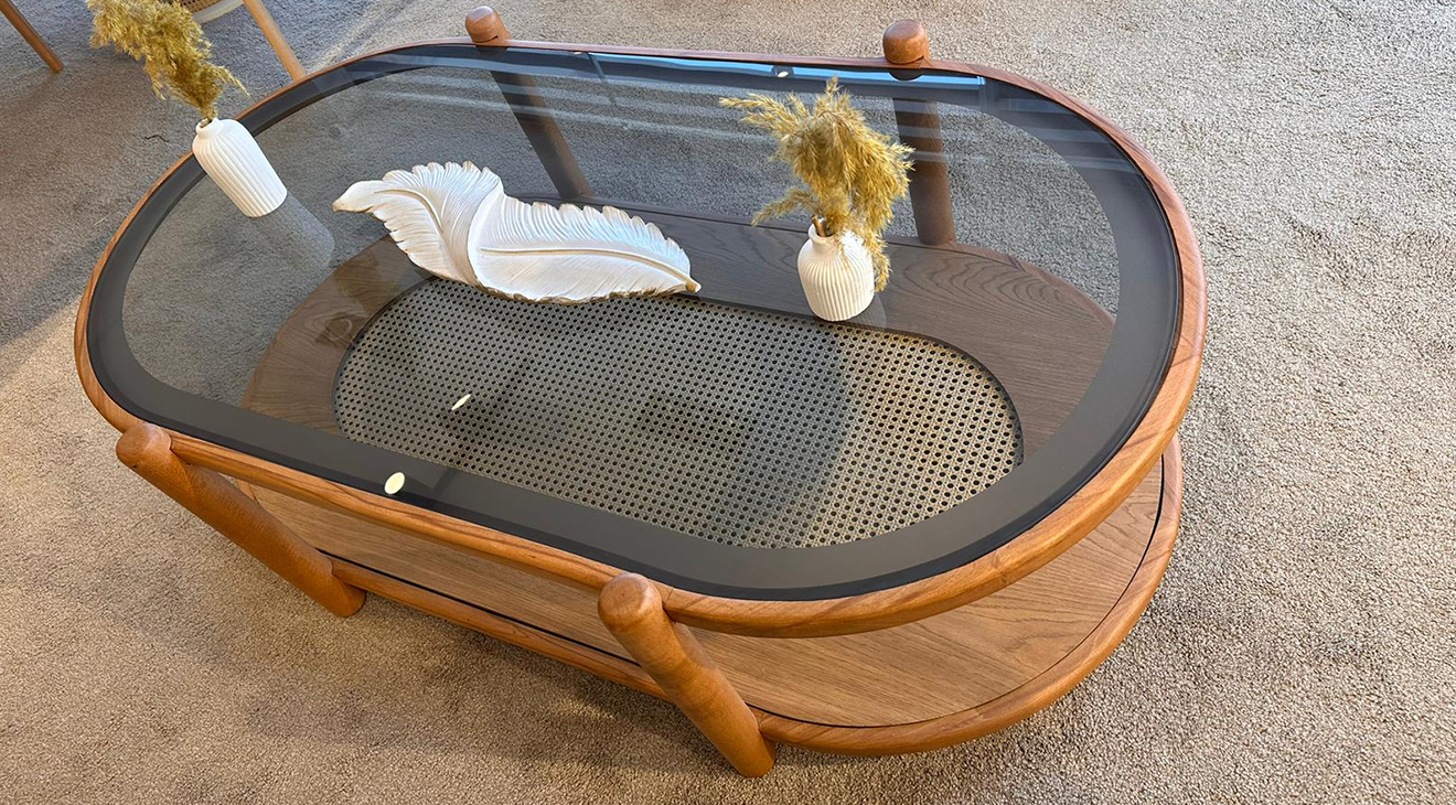 Begonvil Ceviz Orta Sehpa Orta Sehpa