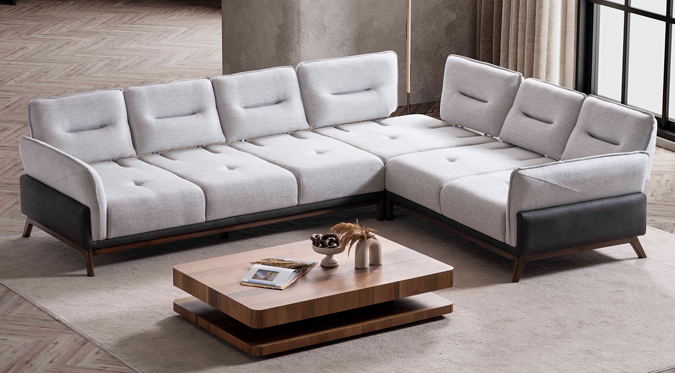 Fox Yataklı Modern Köşe Koltuk Takımı Yataklı KöşeTakımları