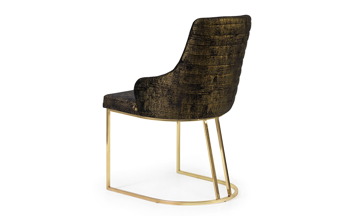 Luaca Gold Ayaklı Sandalye Sandalye