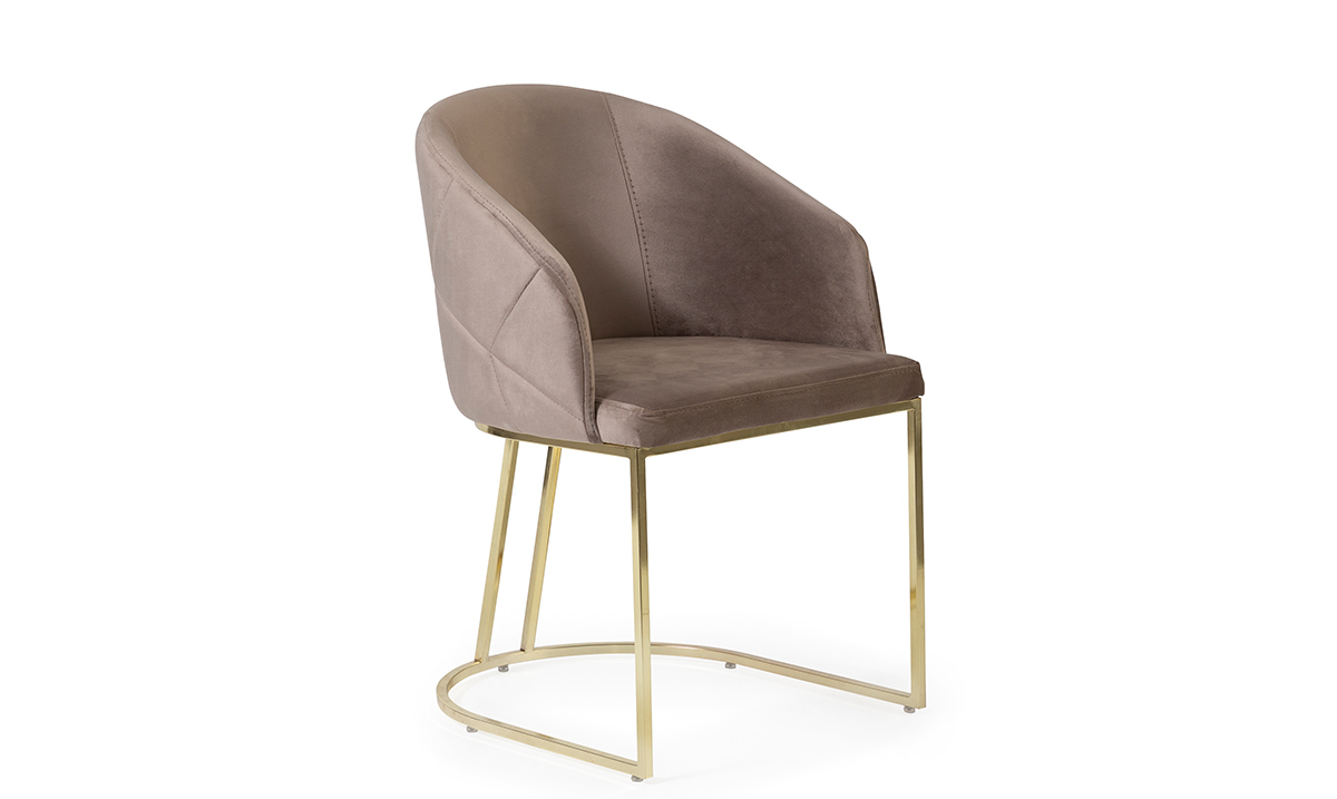 Leon Gold Metal Ayaklı Sandalye Sandalye