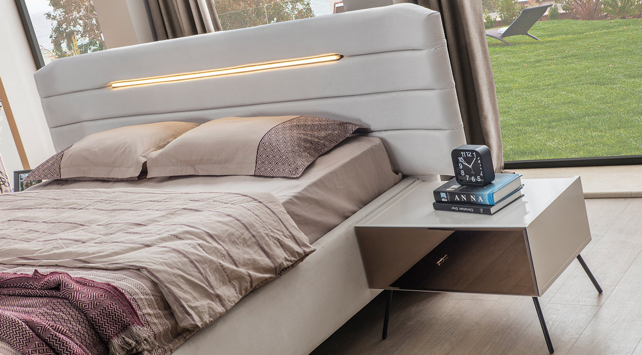 Bronze Aytaşı 5 Kapaklı Yatak Odası Takımı Yatak Odası