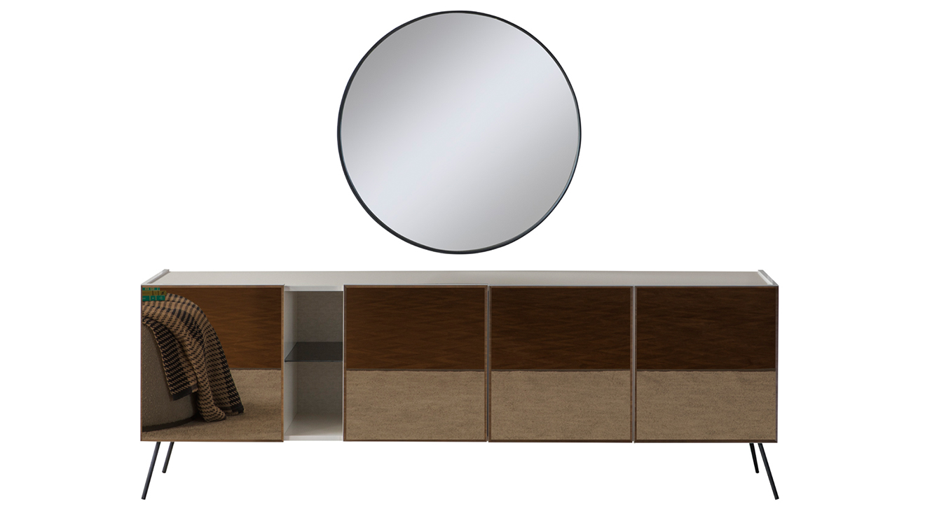 Bronze Aytaşı Modern Yemek Odası Takımı Yemek Odası