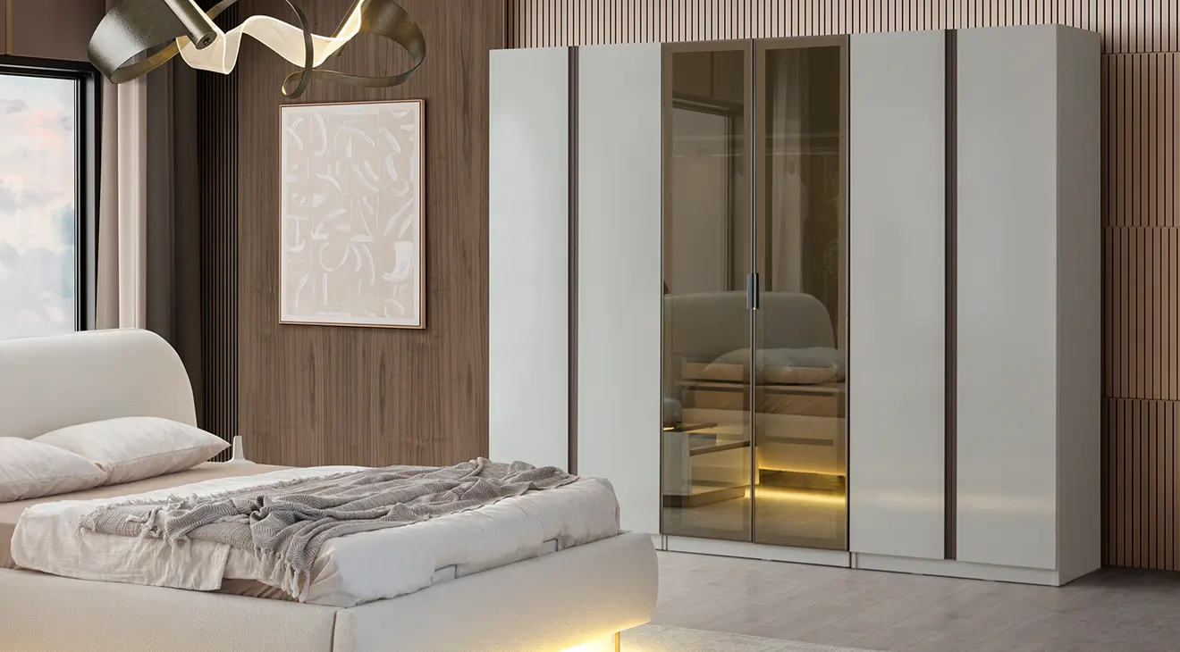 Bellat 6 Kapaklı Yatak Odası Takımı Yatak Odası