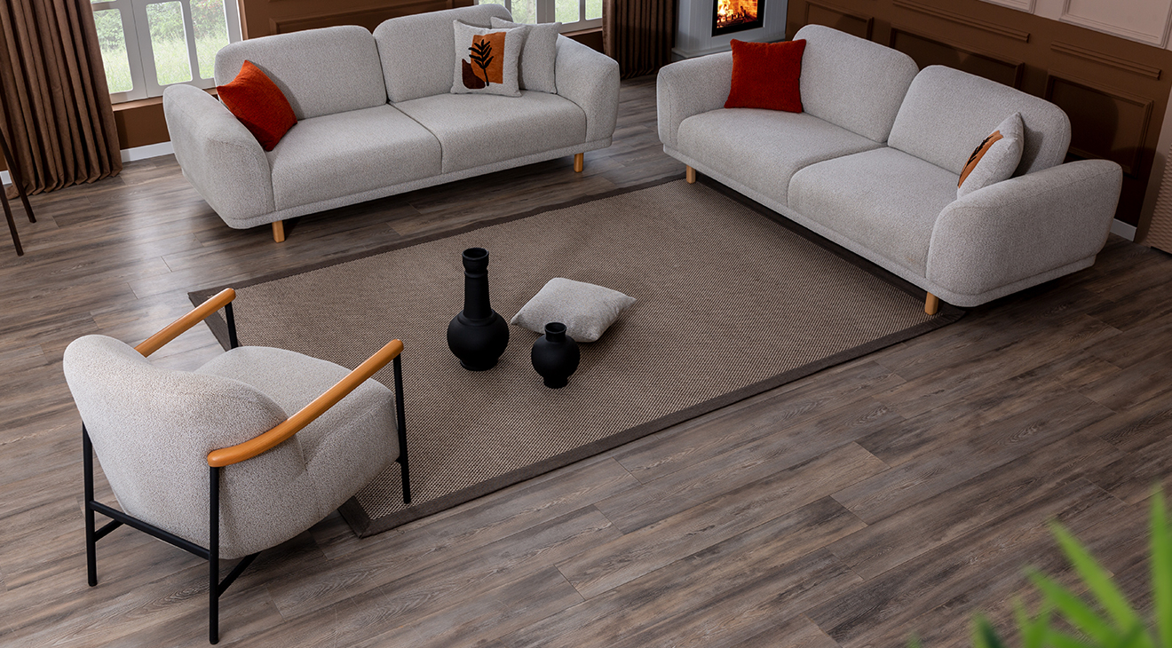 Alya Yataklı Modern Koltuk Takımı 2 Modern Koltuk Takımı