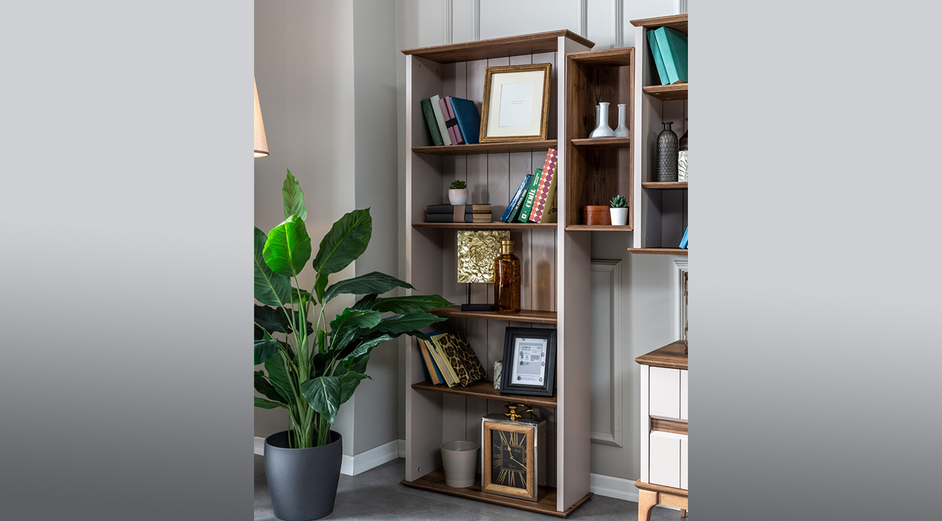 Gusto Ceviz Ahşap Ayaklı Tv Ünitesi TV Ünitesi