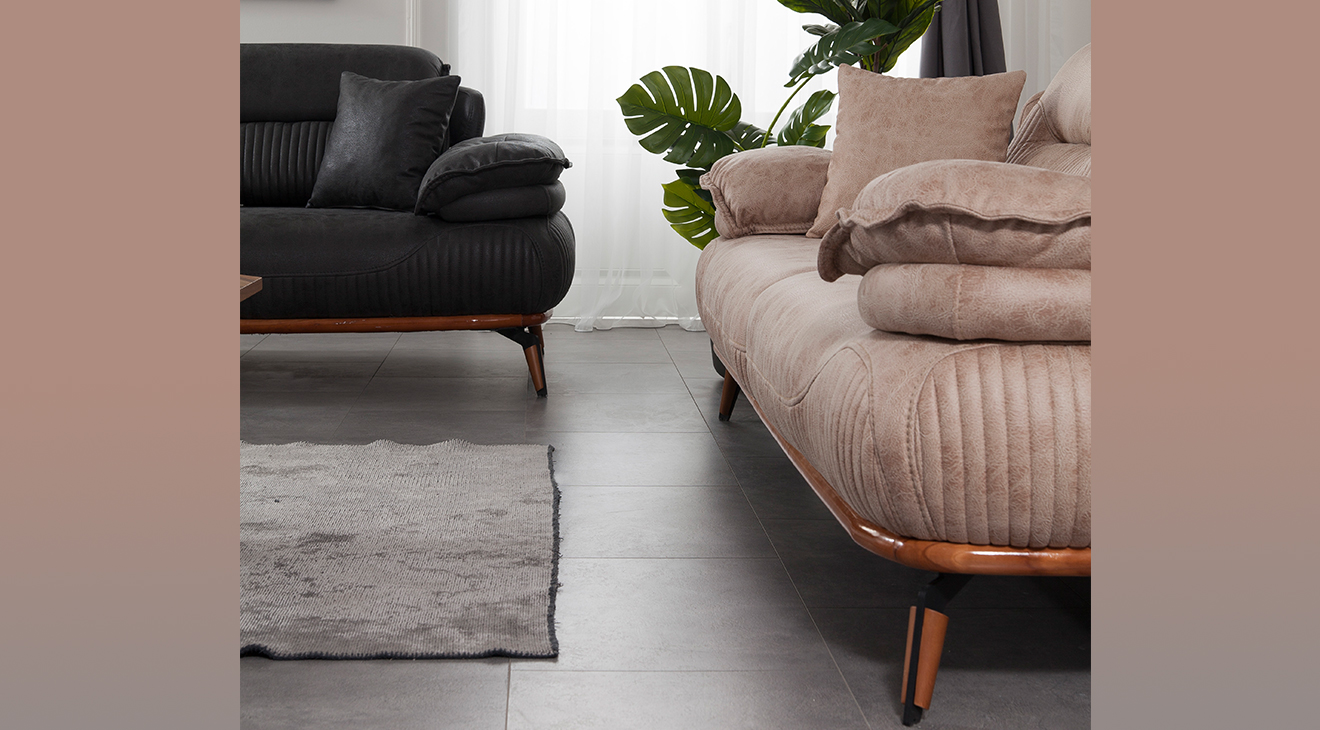 Aria Yataklı Ahşap Ayaklı Koltuk Takımı Yataklı Koltuk Takımları