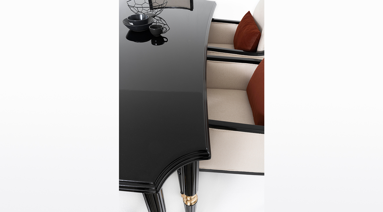 Bugatti Ahşap Ayaklı Yemek Odası Takımı Yemek Odası