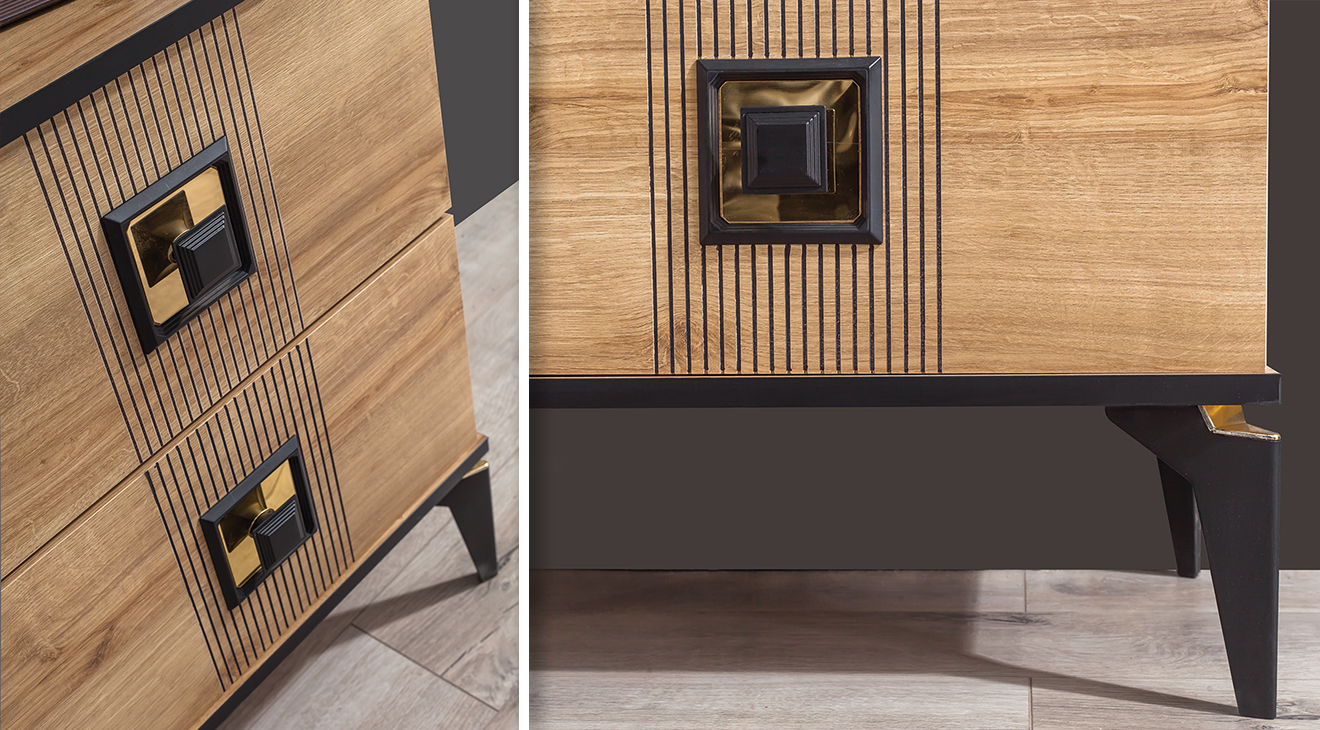 Dora 6 Kapaklı Yatak Odası Takımı Yatak Odası