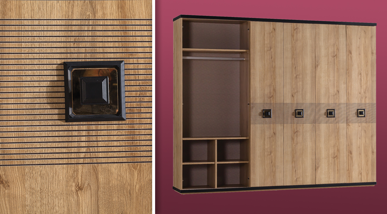 Dora 6 Kapaklı Yatak Odası Takımı Yatak Odası