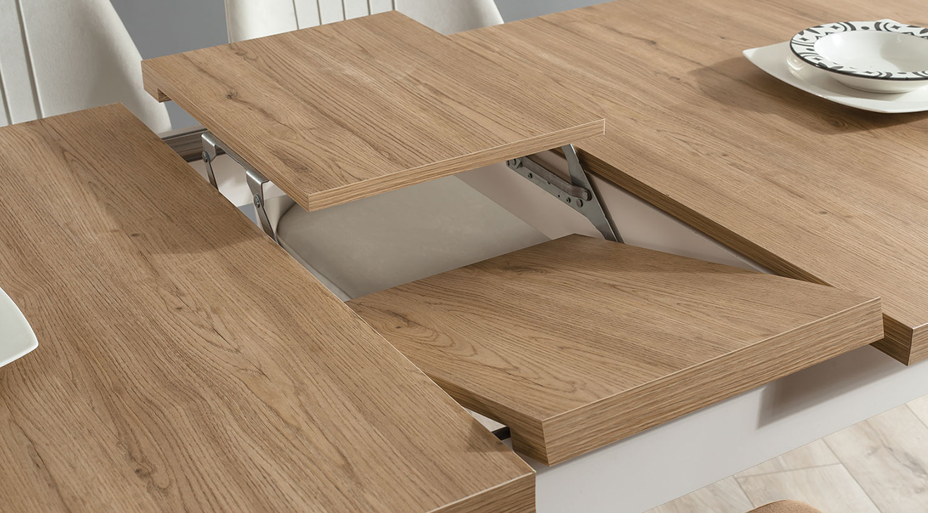 Safir Gold Metal Ayaklı Yemek Odası Takımı Yemek Odası