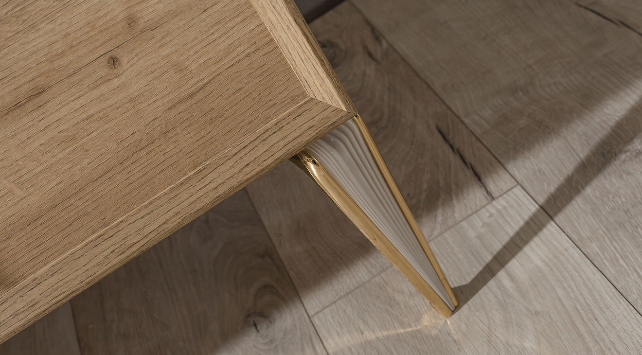 Safir Gold Metal Ayaklı Yemek Odası Takımı Yemek Odası