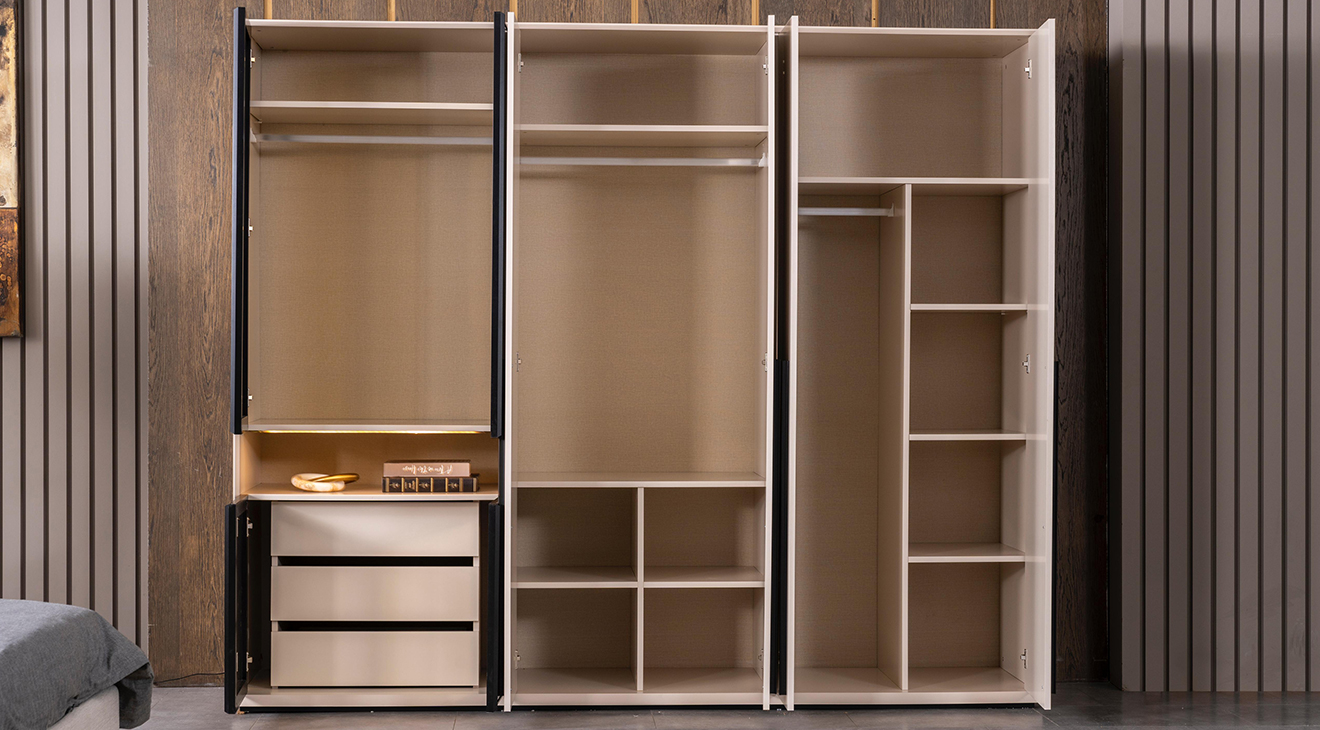 Zümrüt 6 Kapaklı Yatak Odası Takımı Yatak Odası