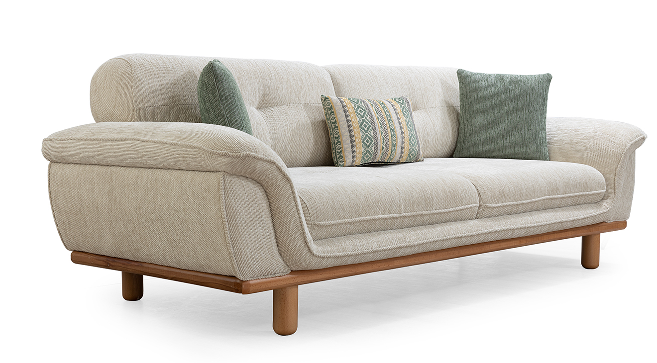 Valencia Ahşap Ayaklı Yataklı Koltuk Takımı Yataklı Koltuk Takımları