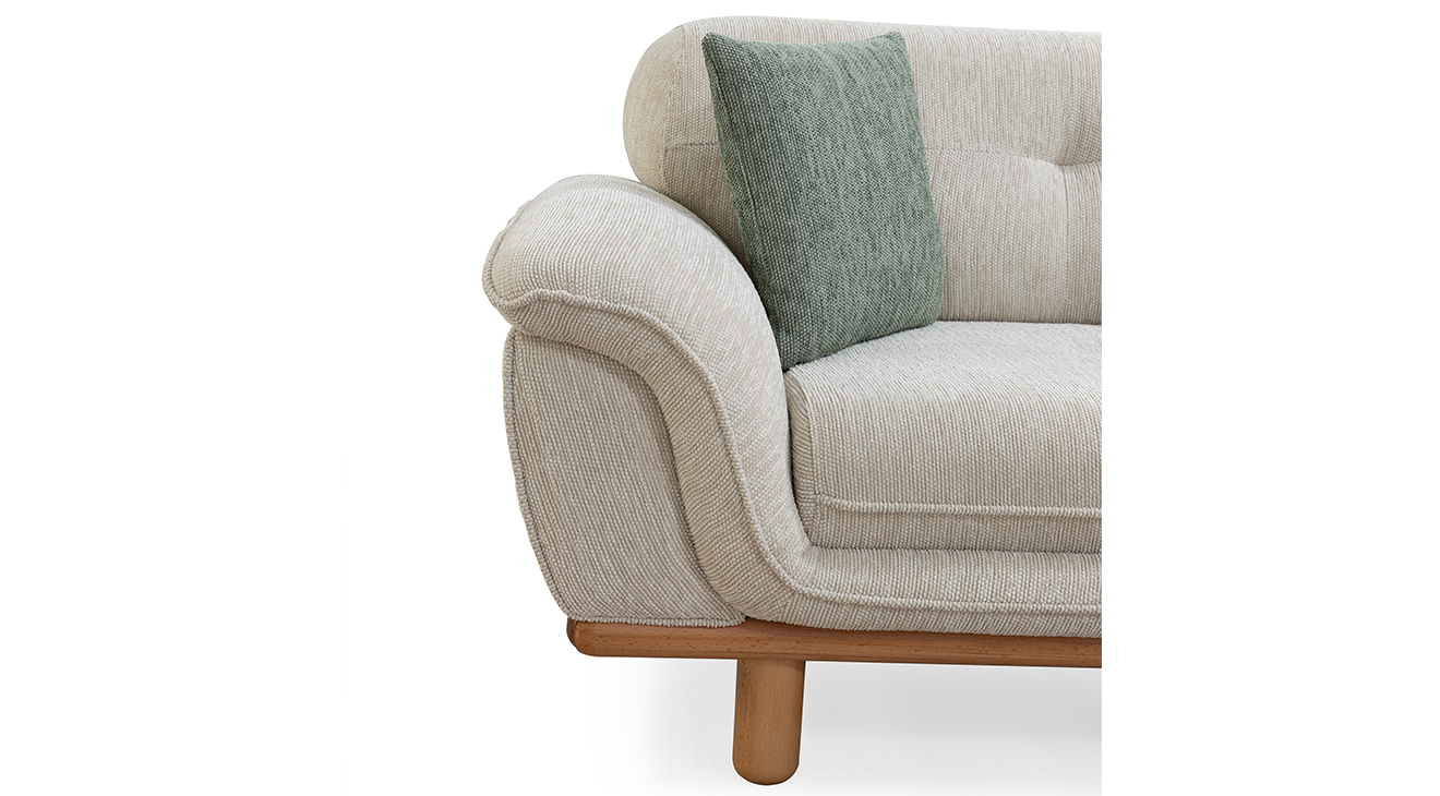 Valencia Ahşap Ayaklı Yataklı Koltuk Takımı Yataklı Koltuk Takımları