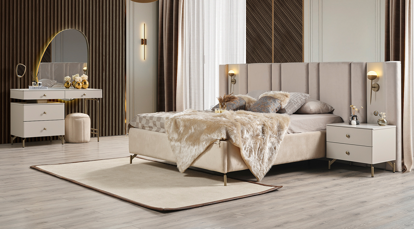 Eva 6 Kapaklı Yatak Odası Takımı Yatak Odası