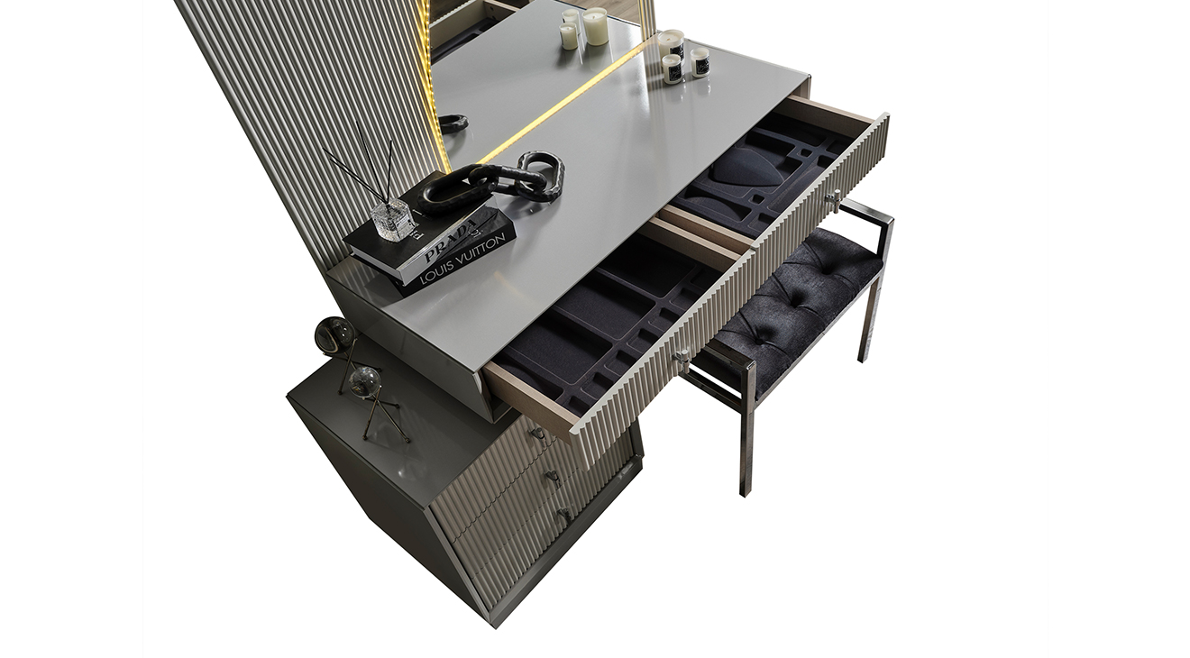 Pırlanta 6 Kapaklı Yatak Odası Takımı Yatak Odası