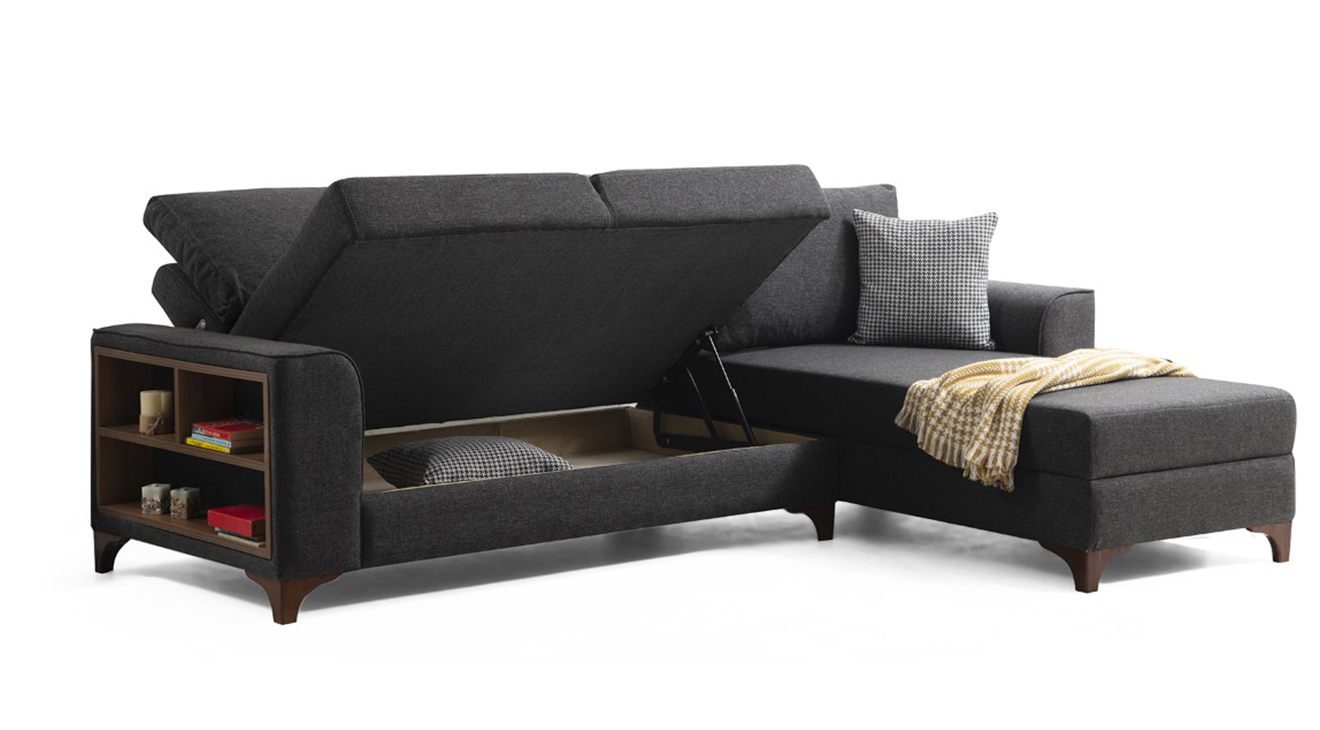 Esadi Yataklı Sandıklı Köşe Koltuk Takımı Yataklı ve Sandıklı Koltuk Takımları