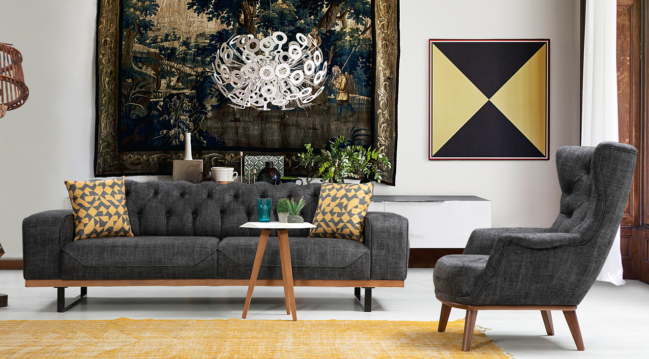 İcon Yataklı Modern Koltuk Takımı Modern Koltuk Takımı