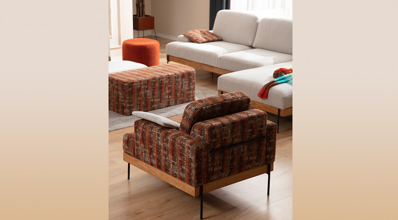 Dejavu Berjerli Köşe Koltuk Takımı Köşe Koltuk