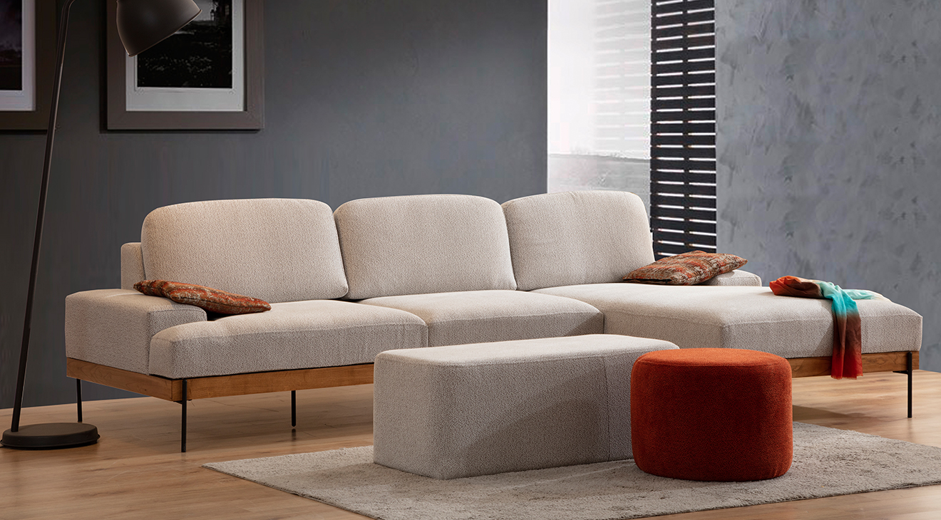 Dejavu Kanepeli Köşe Koltuk Takımı Köşe Koltuk